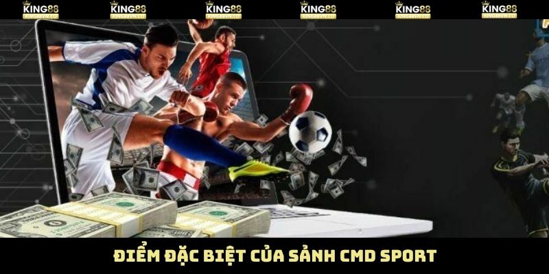 Giao diện CMD Sport dễ thao tác
